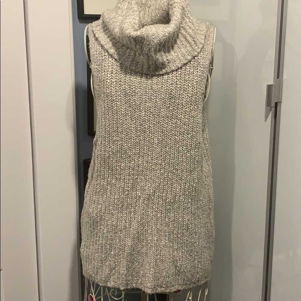 Aeropostale sleeveless cowl neck sweater XS